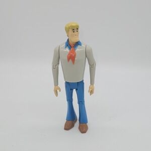 Scooby-Doo Fred Jones 4.5" Action Figure - Thinkway Toys 2000 Mystery Inc
